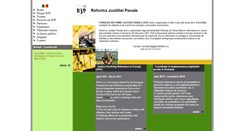 Desktop Screenshot of penalreform.ro